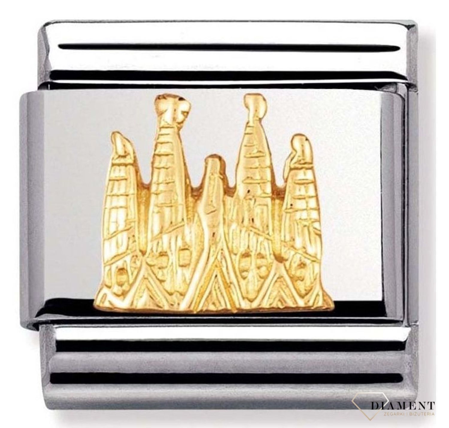 Nomination - Link 18K zawieszka złoto 'Hiszpania Sagrada Familia' 030123 19 biżuteria nomination nomination zawieszki nomination baza.jpg